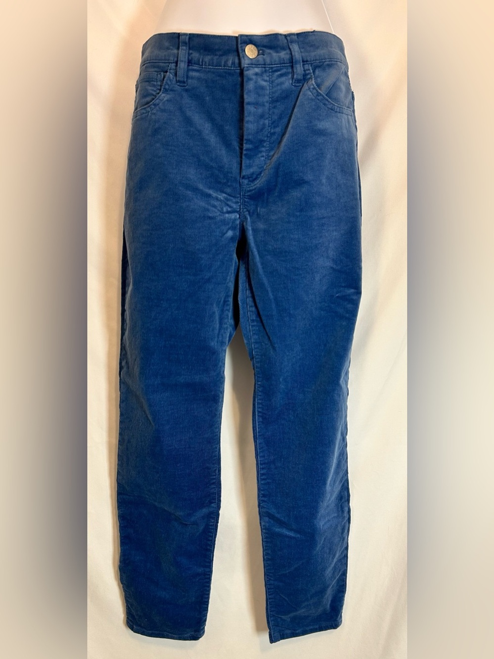 J.Crew Men’s Stretch Corduroy 5-Pocket Pants Size 30 Blue